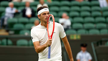 Taylor Fritz at Wimbledon 2025