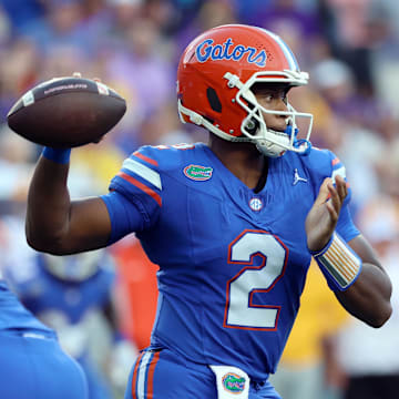 Quarterback DJ Lagway is one of three players who will join head coach Billy Napier at the 2025 SEC Media Days.