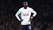 Tanguy Ndombélé hier noch im Trikot der Spurs.