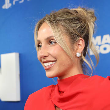 Alix Earle Styled a Black Underboob-Baring Two-Piece With a White Lace