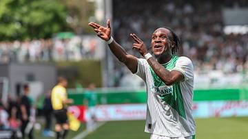 Noel Futkeu beim Torjubel Noel Futkeu beim Torjubel
