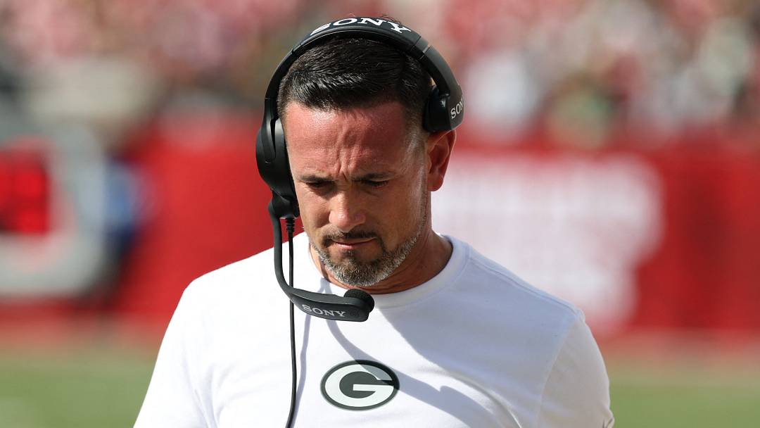 Green Bay Packers head coach Matt LaFleur