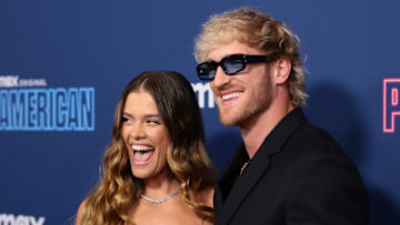 Nina Agdal and Logan Paul