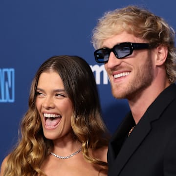 Nina Agdal and Logan Paul