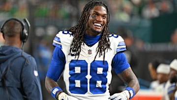Sep 4, 2025; Philadelphia, Pennsylvania, USA; Dallas Cowboys wide receiver CeeDee Lamb (88) against the Philadelphia Eagles at Lincoln Financial Field. Mandatory Credit: Eric Hartline-Imagn Images