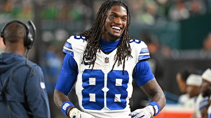 Sep 4, 2025; Philadelphia, Pennsylvania, USA; Dallas Cowboys wide receiver CeeDee Lamb (88) against the Philadelphia Eagles at Lincoln Financial Field. Mandatory Credit: Eric Hartline-Imagn Images