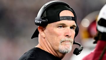 Washington Commanders head coach Dan Quinn
