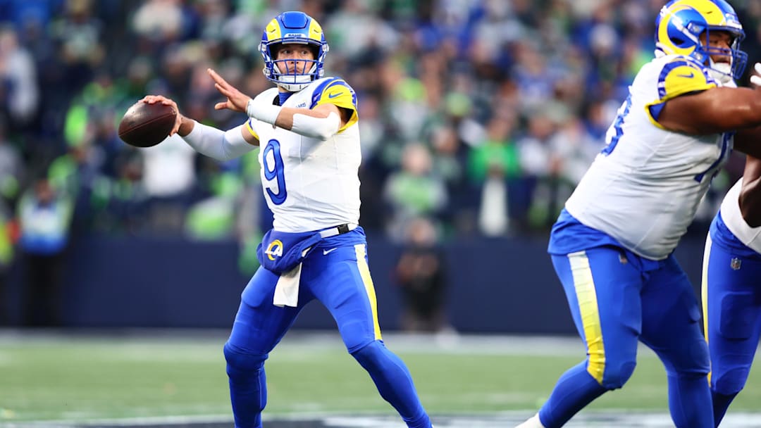 Contract negotiations may loom for Matthew Stafford and the Rams after the quarterback’s MVP season. 