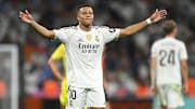Kylian Mbappé está recuperado e reforçará o Real Madrid contra o Getafe