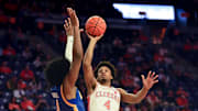 Clemson guard Butta Johnson scored a season-high 11 points off the bench in the win over West Virginia.