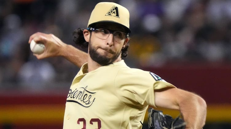 Arizona Diamondbacks Zac Gallen (23) pitches against the Pittsburgh Pirates at Chase Field in