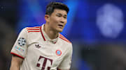 Minjae Kim im Bayern-Trikot. Es könnte noch etwas dauern, bis der Verteidiger das Dress wieder trägt.