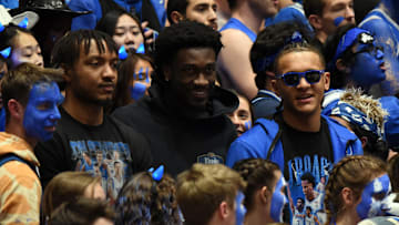 Former Duke basketball players Wendell Carter Jr., Mark Williams, and Paolo Banchero