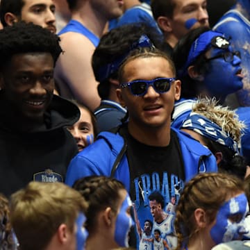 Former Duke basketball players Wendell Carter Jr., Mark Williams, and Paolo Banchero