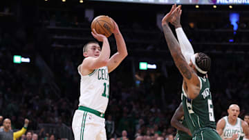 Pritchard hit eight three-pointers Monday night against Milwaukee