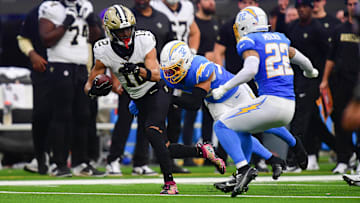 New Orleans Saints wide receiver Chris Olave