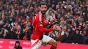 Fernandes scored in Man Utd's win over Leicester