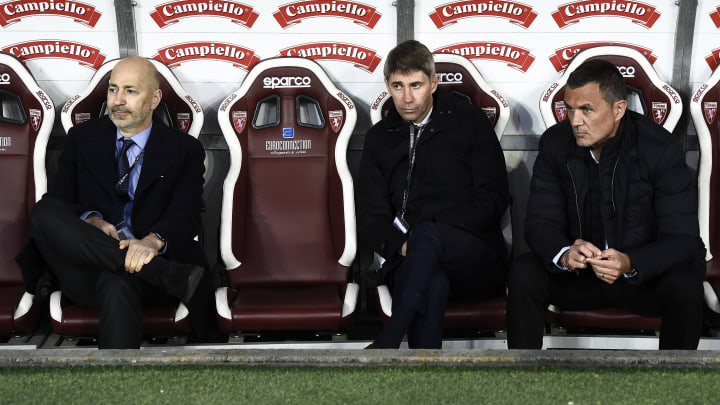 Ivan Gazidis, Frederic Massara, Paolo Maldini Ivan Gazidis, Frederic Massara, Paolo Maldini