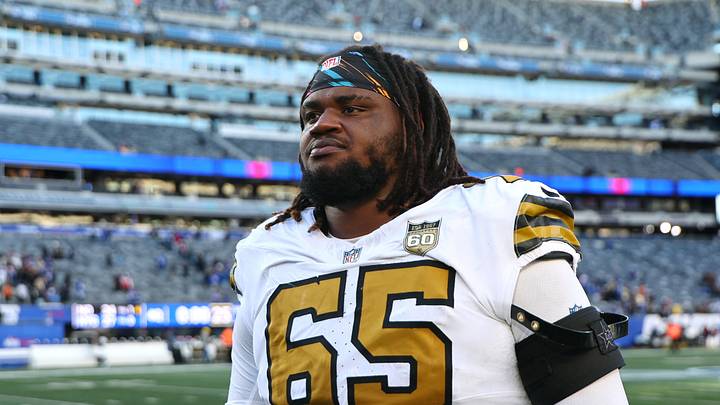 New Orleans Saints guard Jeremiah Wright