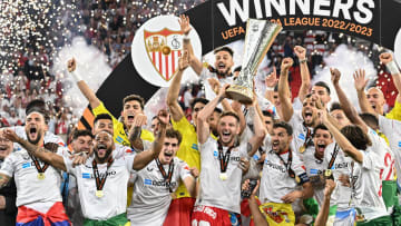 O Sevilla está cada vez mais soberano na Liga Europa.