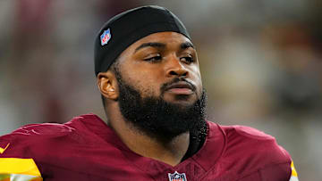 Washington Commanders defensive lineman Johnny Newton