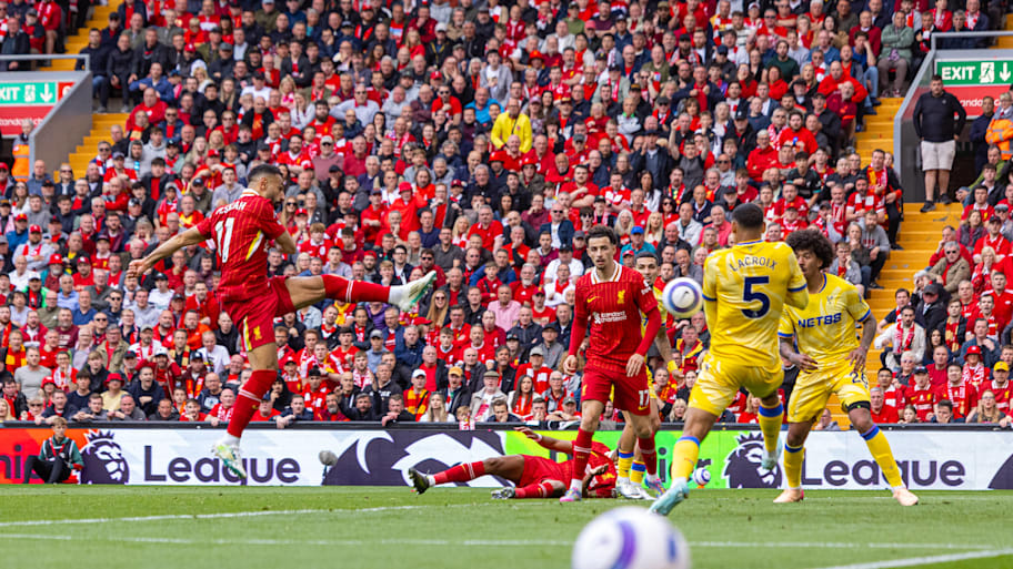 Mohamed Salah rescued a point for Liverpool late on. | IMAGO/Propaganda Photo