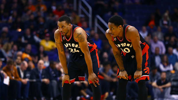 Norman Powell and DeMar DeRozan