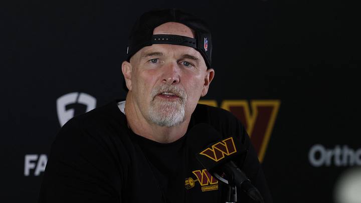 Washington Commanders head coach Dan Quinn
