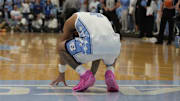 Feb 3, 2024; Chapel Hill, North Carolina, USA;  North Carolina Tar Heels guard RJ Davis (4) before the game at Dean E. Smith Center. Mandatory Credit: Bob Donnan-USA TODAY Sport