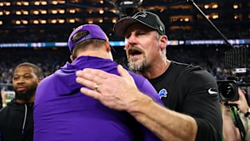 Minnesota Vikings Kevin O'Connell v Detroit Lions Dan Campbell