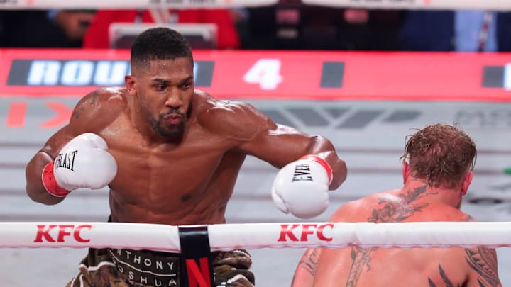 Anthony Joshua KO'd Jake Paul last weekend in Miami.