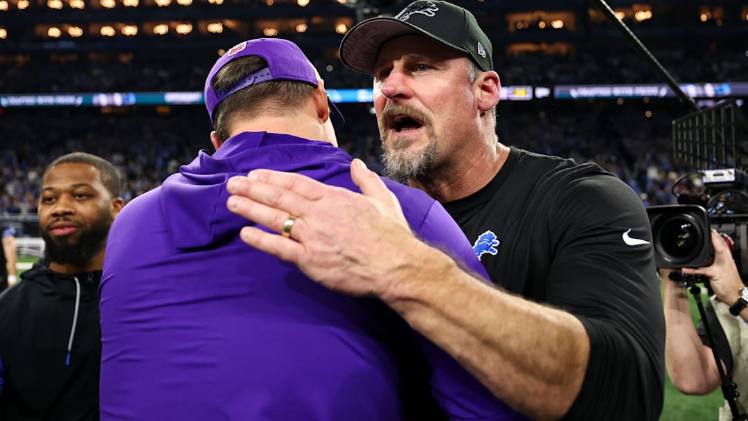 Minnesota Vikings Kevin O’Connell v Detroit Lions Dan Campbell