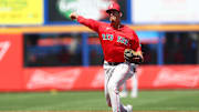 Grissom no pudo batear en la pretemporada 