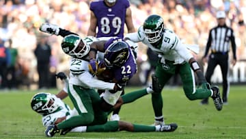 New York Jets safety Tony Adams and defensive end Will McDonald IV