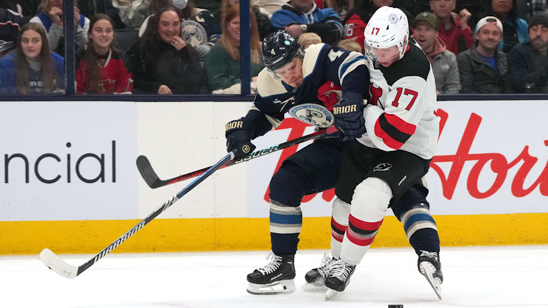 New Jersey Devils v Columbus Blue Jackets