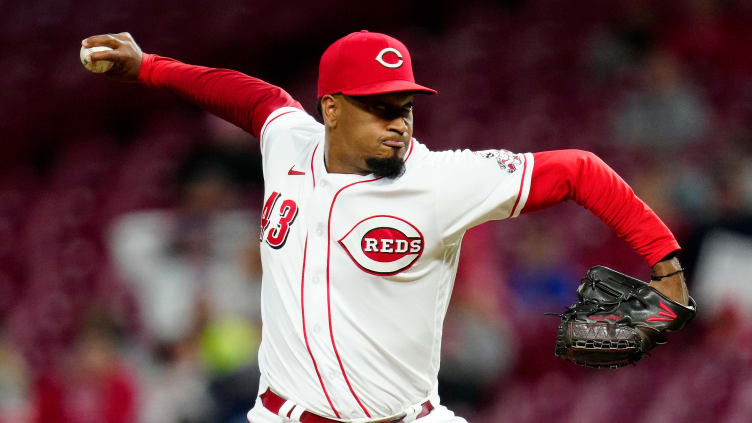 Cincinnati Reds relief pitcher Alexis Diaz