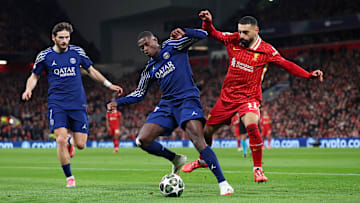 Khvicha Kvaratskhelia und Nuno Mendes bekommen es erneut mit Mohamed Salah und dem FC Liverpool zu tun Khvicha Kvaratskhelia und Nuno Mendes bekommen es erneut mit Mohamed Salah und dem FC Liverpool zu tun