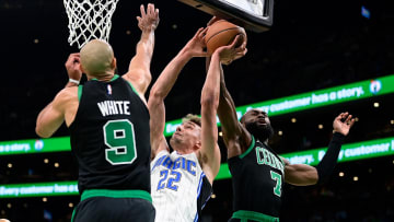 The Boston Celtics were able to knock the Orlando Magic off kilter in a blowout win at the TD Garden.