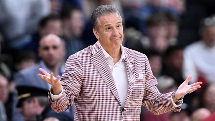Arkansas Razorbacks head coach John Calipari Arkansas Razorbacks head coach John Calipari