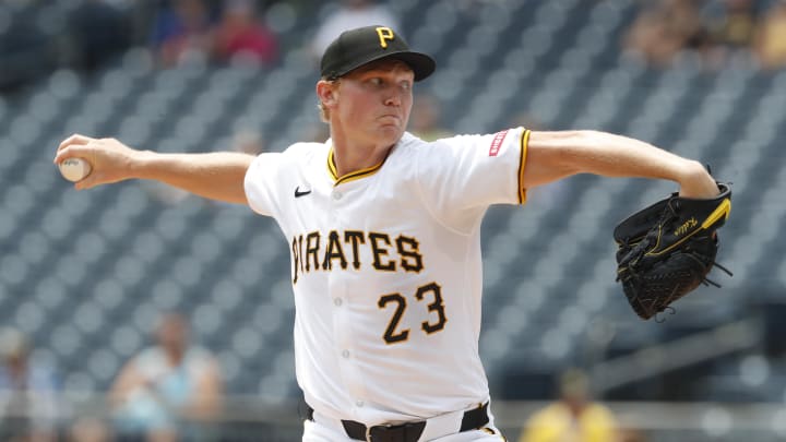 Pittsburgh Pirates starting pitcher Mitch Keller.