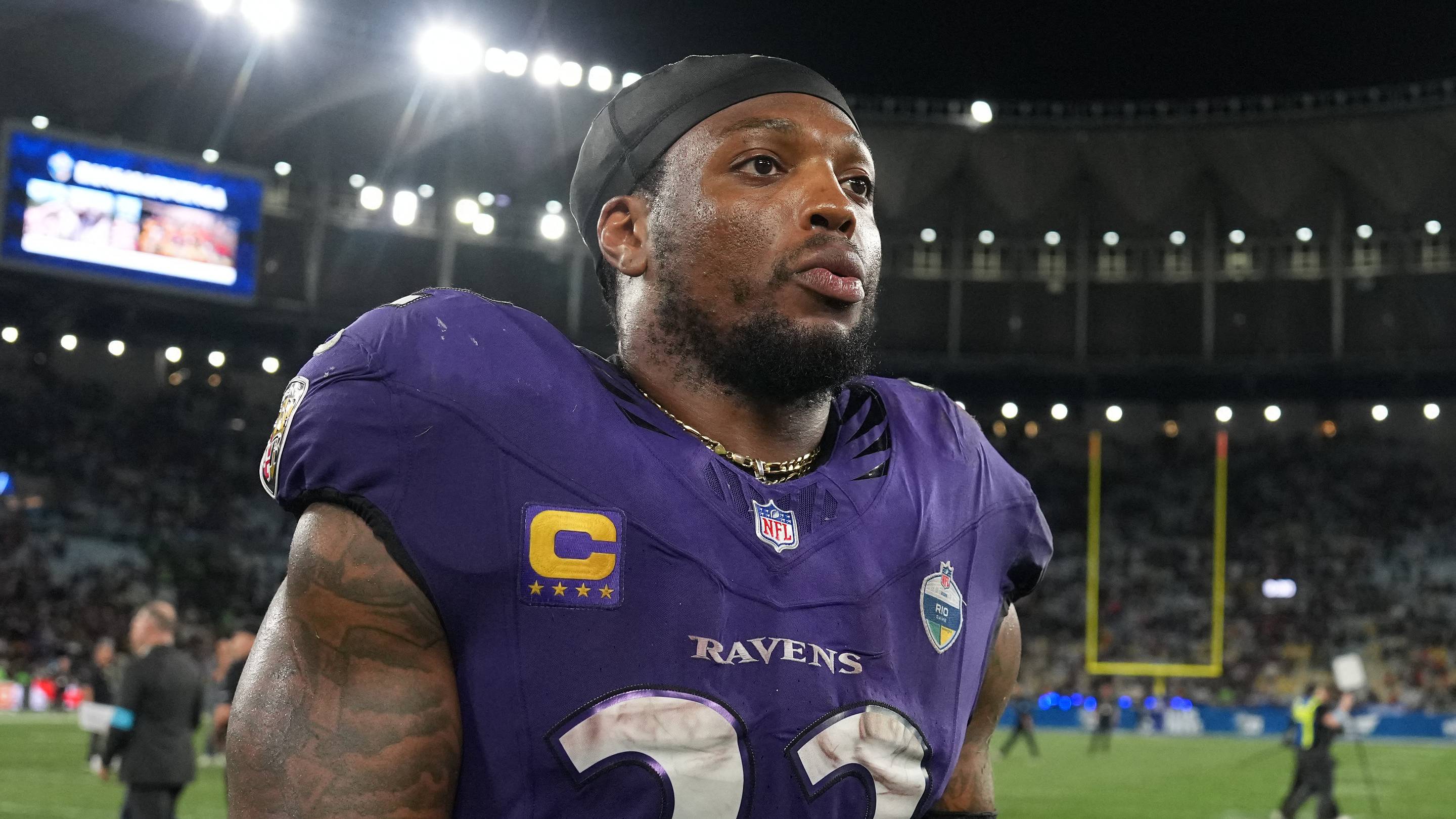Falcons’ league-leading run defense gets its first real challenge in Derrick Henry