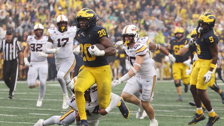 Kalel Mullings, Kerry Brown, Michigan Wolverines, Minnesota Golden Gophers