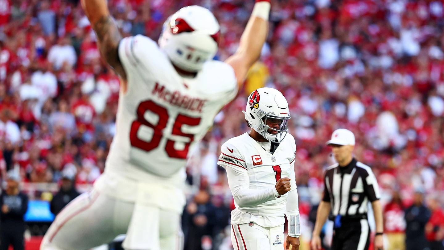 Arizona Cardinals' Kyler Murray Promises Trey McBride TD 'Soon'