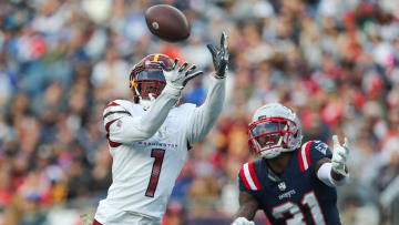 Washington Commanders receiver Jahan Dotson (1)