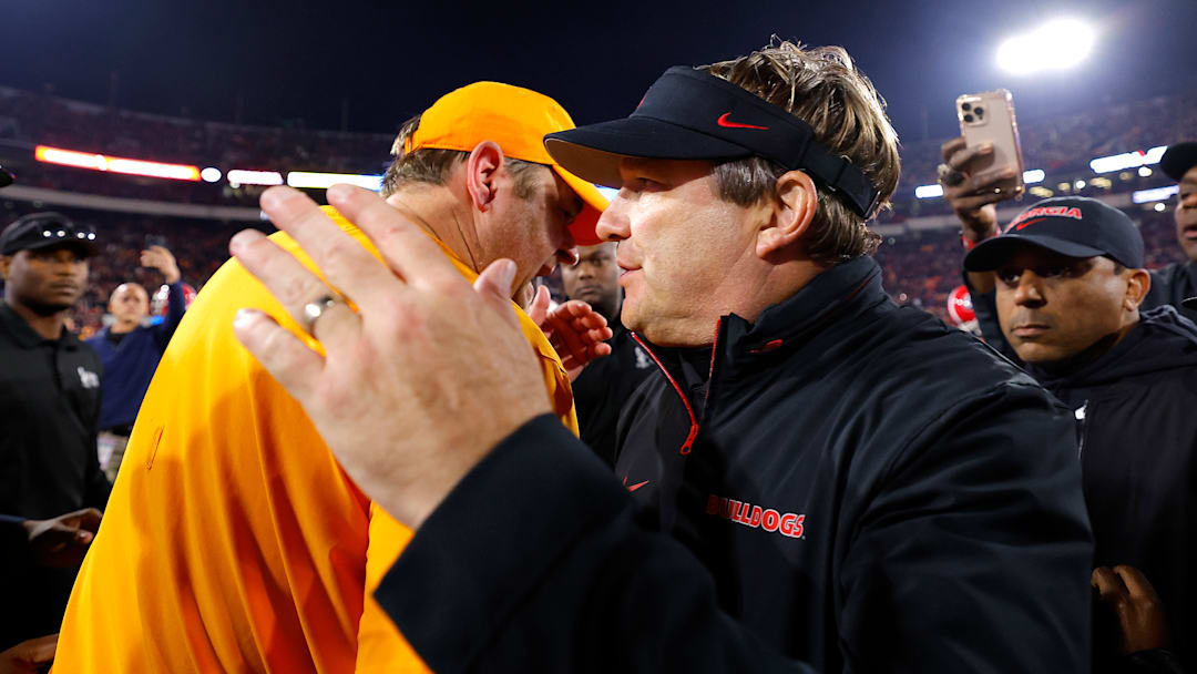 Josh Heupel, Kirby Smart, Tennessee Volunteers, Georgia Bulldogs
