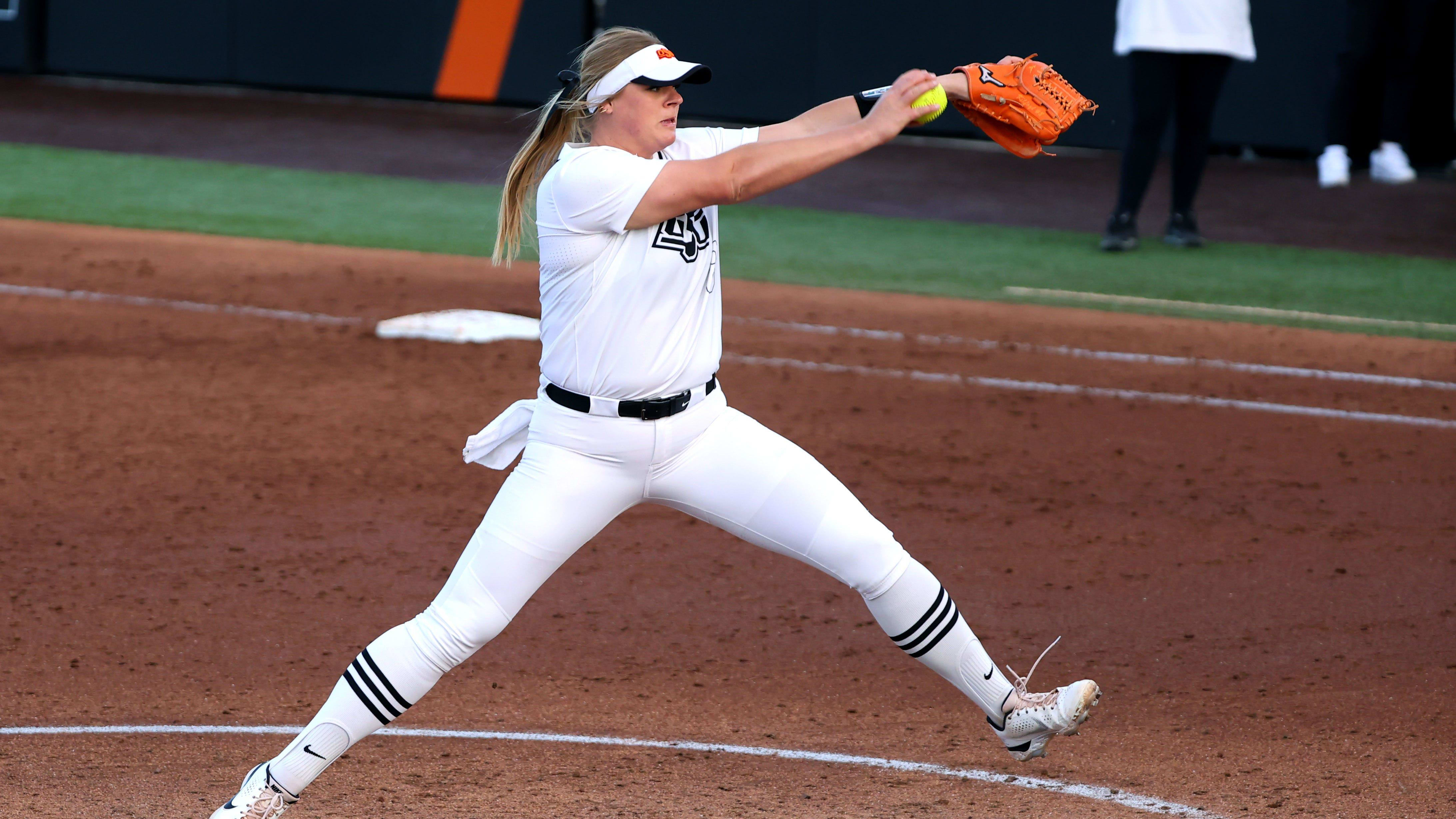 OSU Softball: Cowgirl Pitcher Sweeps Pitcher Weekly Awards