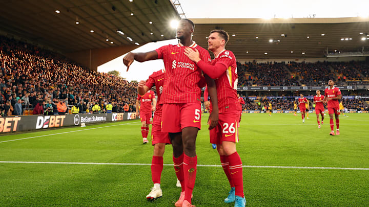 Ibrahima Konate, Andrew Robertson Ibrahima Konate, Andrew Robertson