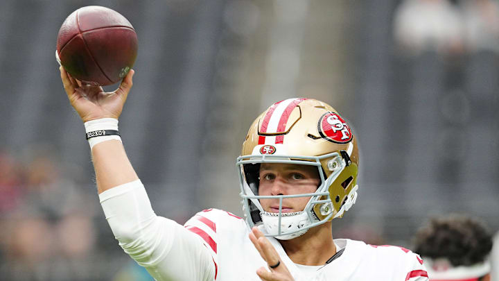 49ers quarterback Brock Purdy could return to action in Week 3.
