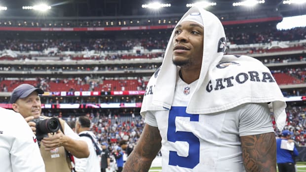 Indianapolis Colts quarterback Anthony Richardson