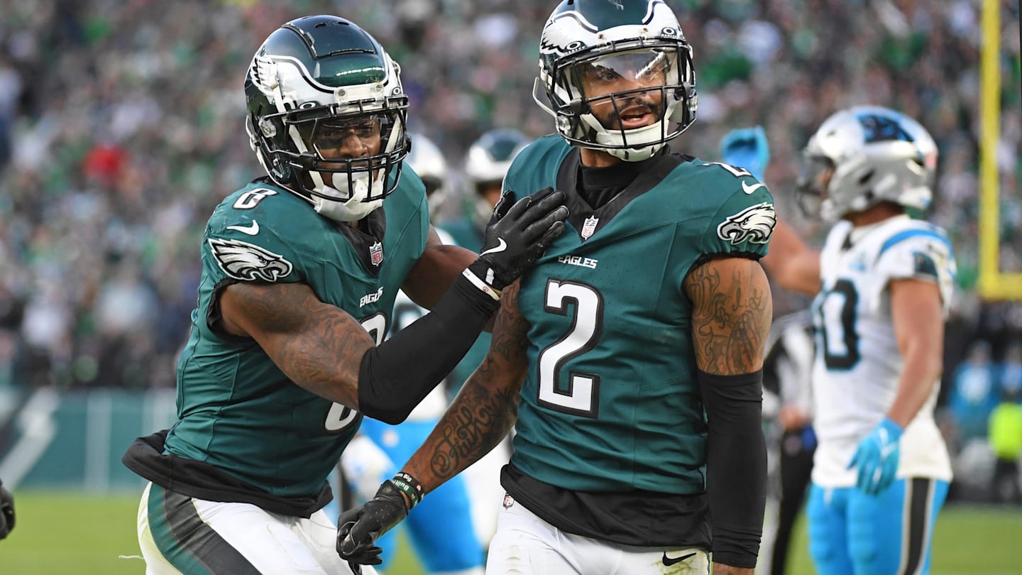 NFL 季後賽圖片：老鷹隊正在前進，但仍有工作要做